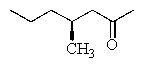 <strong>What is the correct structure for (R)- 4-methyl-2-heptanone?</strong> A) B) C) D) E)
