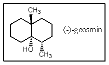 <strong>The structure of (-)-geosmin is shown below.Which structure would be that of its enantiomer,(+)-geosmin? </strong> A) <sup> </sup> B) C) D) E) None of the above.