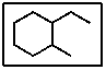 <strong>What is the correct IUPAC name for the following molecule: </strong> A) 1-ethyl-2-methylhexane B) 2-ethyl-1-methylcycloheptane C) 4-ethyl-5-methylcyclohexane D) 1-ethyl-2-methylcyclohexane E) 1-methyloctane