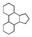 <strong>Which of the following ring systems belongs to the class of compounds called steroids?</strong> A) B) C) D) E)