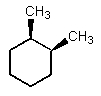 <strong>Which of the following could have both methyl groups in an equatorial orientation?</strong> A) B) C) D) E)
