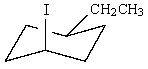<strong>Which of the following is not in its most stable conformation?</strong> A) B) C) D) E) All of these are in their most stable conformation.