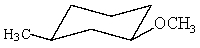 <strong>Which of the following is not in its most stable conformation?</strong> A) B) C) D) E) All of these are in their most stable conformation.