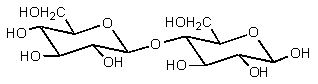 <strong>In which of the following is a typical (most common)disaccharide linkage present (i.e.,in what way does nature link most di- and poly-saccharides: 1,1' vs 1,2' vs 1,3' vs 1,4' vs 1,6')?</strong> A) B) C) D) E)