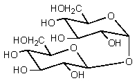 <strong>In which of the following is a typical (most common)disaccharide linkage present (i.e.,in what way does nature link most di- and poly-saccharides: 1,1' vs 1,2' vs 1,3' vs 1,4' vs 1,6')?</strong> A) B) C) D) E)