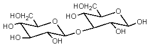 <strong>In which of the following is a typical (most common)disaccharide linkage present (i.e.,in what way does nature link most di- and poly-saccharides: 1,1' vs 1,2' vs 1,3' vs 1,4' vs 1,6')?</strong> A) B) C) D) E)