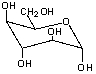 <strong>Which of the following conformations correctly depicts the structure of: <font face=symbol></font>-D-(+)-Glucopyranose?</strong> A) B) C) D) E)