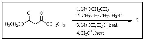 <strong>What product would be expected to result from the reaction sequence shown? </strong> A) B) C) D) E)