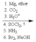 <strong>Which of the following sets of reagents would accomplish the reaction shown below? </strong> A) B) C) D) E)