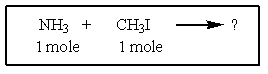 <strong>What would be formed in the following reaction? </strong> A) CH<sub>3</sub>NH<sub>2</sub> B) (CH<sub>3</sub>)<sub>2</sub>NH C) (CH<sub>3</sub>)<sub>3</sub>N D) None of these. E) All of these.