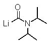 <strong>What is the structure of lithium diisopropylamide (LDA)?</strong> A) B) C) D) E)