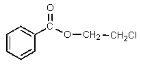 <strong>Which of the following would be properly named as 2-chloroethyl benzoate?</strong> A) B) C) D) E)