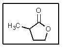 <strong>What would be the name of the following cyclic ester? </strong> A) (<font face=symbol></font>-valerolactone) B) (<font face=symbol></font>-butyrolactone) C) 2-methyl-<font face=symbol></font>-butyrolactone D) 2-methyl-<font face=symbol></font>-butyrolactone E) 2-methyl-<font face=symbol></font>-valerolactone