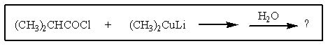<strong>What would be the organic product of the following reaction? </strong> A) <sup> </sup> B) C) D) E) None of these.