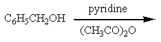 <strong>Which of the reactions listed below would produce benzyl acetate (= benzyl ethanoate)?</strong> A) B) C) D) two of these E) all of these