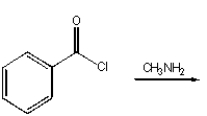 <strong>Which of the following reactions will produce N-methyl benzamide?</strong> A) B) C) D) both A and C E) All of the above.
