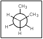 <strong>What is the name given to the Newman projection of the butane conformation shown here? </strong> A) anti B) gauche C) staggered D) eclipsed E) skewed