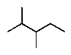 <strong>Which isomer of C<sub>7</sub>H<sub>16</sub> shown would have the highest boiling point?</strong> A) B) C) D) E)