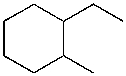 <strong>What is the correct IUPAC name for the following molecule? </strong> A) 1-ethyl-2-methylhexane B) 2-ethyl-1-methylcycloheptane C) 4-ethyl-5-methylcyclohexane D) 1-ethyl-2-methylcyclohexane E) 1-methyloctane