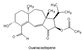 <strong>Guanacastepene is a natural product that was recently isolated and shown to be a potent antibiotic.How many different functional groups does this structure possess? </strong> A) 1 B) 2 C) 3 D) 4 E) 5