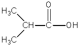 <strong>Which compound best fits the following spectroscopic data? <sup>1</sup>H NMR <font face=symbol></font> = 1.00 (t,J=7.4 Hz,3H); 1.65 (sextet,J=7.5 Hz,2H); 2.31 (t,J=7.4 Hz,2H); and 11.68 (s,1H)ppm.<sup>13</sup>C NMR <font face=symbol></font> = 13.4,18.5,36.3,179.6 ppm.</strong> A) B) C) D) E) none of the above