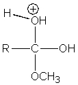 <strong>Which of the following intermediates are not involved in the acid catalyzed esterification reaction of a carboxylic acid?</strong> A) B) C) D) E) All of the above are intermediates.