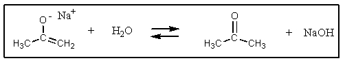 <strong>To which side,if any,would the following equilibrium lie? </strong> A) To the left B) To the right C) Equally to the left and right D) Reaction cannot occur at all E) Equilibrium favors a different product.