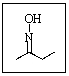 <strong>Given the geometry of nitrogen (which is not represented properly here),the oxime shown below could exist as how many isomers? </strong> A) Only one isomer is possible. B) Two enantiomers are possible. C) Two diastereomers are possible. D) Three stereoisomers are possible. E) There are no stereoisomers of this compound possible.