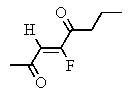 <strong>Which of the following structures represents: (Z)-3-fluoro-3-octen-2,5-dione?</strong> A) B) C) D) E)