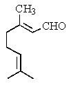 <strong>Which is the structure of 3,7-dimethyl-2,6-octadienal?</strong> A) B) C) D) E)