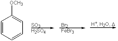 <strong>What would be the major product from the following reaction sequence? </strong> A) B) C) D) E)