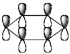 <strong>Which of the following molecular orbitals corresponds to the <font face=symbol></font><sub>1</sub> molecular orbital of benzene?</strong> A) B) C) D) E) None of the above.