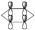 <strong>Which of the following molecular orbitals corresponds to the <font face=symbol></font><sub>1</sub> molecular orbital of benzene?</strong> A) B) C) D) E) None of the above.