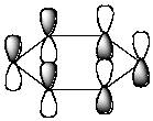 <strong>Which of the following molecular orbitals corresponds to the <font face=symbol></font><sub>1</sub> molecular orbital of benzene?</strong> A) B) C) D) E) None of the above.
