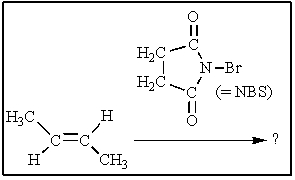 <strong>What product(s)would you expect the following radical reaction to provide in reasonable yields? </strong> A) <sup> </sup> B) C) D) both B and C E) both A and C