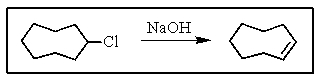 <strong>What type of reaction is the following? </strong> A) elimination B) substitution C) addition D) rearrangement E) reduction