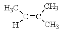 <strong>Reaction with ozone,followed by treatment with (CH<sub>3</sub>)<sub>2</sub>S,of which of the following would not yield any CH<sub>3</sub>CHO?</strong> A) B) C) D) E) Both B and D