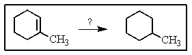 <strong>Which of the following reagents would best accomplish the following transformation? </strong> A) NaBH<sub>4</sub> B) LiAlH<sub>4</sub> C) BH<sub>3</sub>,NaBH<sub>4</sub> D) H<sub>2</sub>SO<sub>4</sub> E) H<sub>2</sub>,Pd