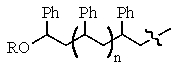 <strong>Radical polymerization of styrene produces what polymer? (n = large number) </strong> A) B) C) D) E) None of the above.