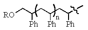 <strong>Radical polymerization of styrene produces what polymer? (n = large number) </strong> A) B) C) D) E) None of the above.