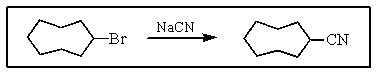 <strong>What type of reaction is the following? </strong> A) elimination B) addition C) substitution D) rearrangement E) reduction