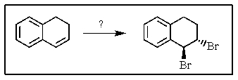 <strong>What reagent(s)would accomplish the following reaction? </strong> A) Br<sub>2</sub> B) NBS C) Br<sub>2</sub> + light D) Br<sub>2</sub> + FeBr<sub>3</sub> E) HBr