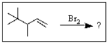 <strong>What would be the expected product from the reaction shown? </strong> A) B) C) D) E)
