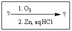 <strong>What reactant and product types would be most appropriate for the reagents shown? </strong> A) alkene/syn-1,2-diol B) alkene/anti-1,2-diol C) alkene/alcohol D) alkene/aldehydes and/or ketones E) alkene/epoxide
