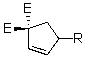 <strong>Select the major product of the olefin metathesis reaction ? </strong> A) B) C) D) E)