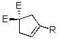 <strong>Select the major product of the olefin metathesis reaction ? </strong> A) B) C) D) E)