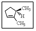 <strong>What would be the name of the following compound? </strong> A) 2,3-dimethylcyclopentene B) (R)-1,5-dimethylcyclopentene C) cis-2,3-dimethylcyclopentene D) cis-1,5-dimethylcyclopentene E) trans-2,3-dimethylcyclopentene