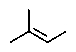 <strong>Which of the following alkenes of the formula C<sub>5</sub>H<sub>10</sub> would you expect to be the least stable?</strong> A) B) C) D) E)