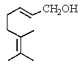 <strong>Which is the structure of 3,7-dimethyl-2,6-octadienal?</strong> A) B) C) D) E)