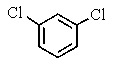 <strong>A very old bottle labeled only chlorinated benzene was found in the stockroom.Capillary GC showed (surprisingly)that the compound was pure,and a proton-decoupled <sup>13</sup>C NMR spectrum showed only two peaks.Which of the following compounds was in the bottle?</strong> A) B) C) D) E)
